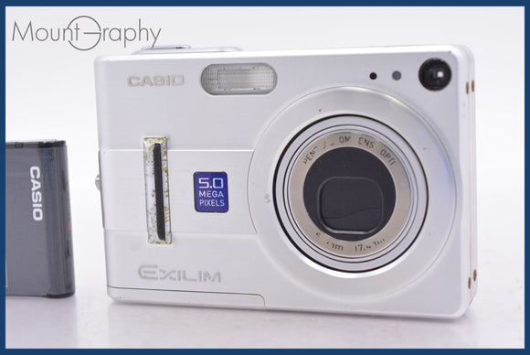 ★良品★ カシオ CASIO EXILIM EX-Z55 3x バッテリー付属 ★完動★同梱無料 #mj6903