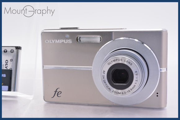 ★実用美品★ オリンパス Olympus FE-3010 3x バッテリー、メモリーカード付属 ★完動★同梱無料 #mj6904