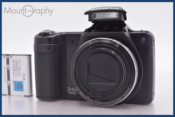 ★極上美品★ オリンパス Olympus STYLUS SZ-15 24x バッテリー付属 ★完動★同梱無料 #mj6917