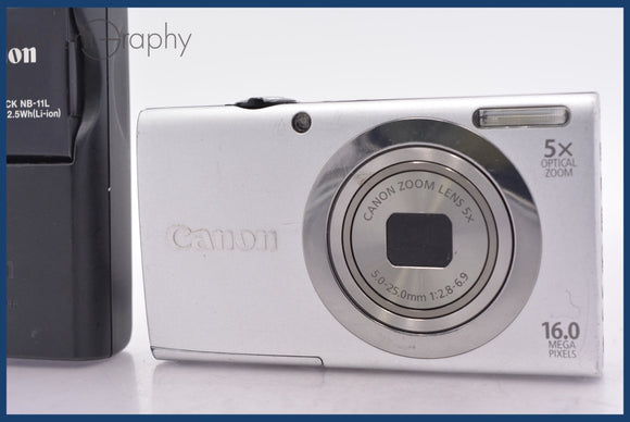 ★極上美品★ キヤノン Canon PowerShot A2300 5x バッテリー、充電器付属 ★完動★同梱無料 #mj6923