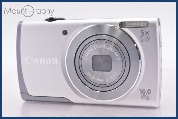 ★極上美品★ キヤノン Canon PowerShot A3500 IS 5x バッテリー付属 ★完動★同梱無料 #mj6926