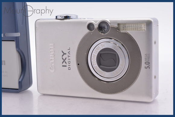 ★極上美品★ キヤノン Canon IXY DIGITAL 55 3x バッテリー、充電器付属 ★完動★同梱無料 #mj6928