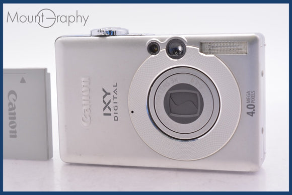 ★極上美品★ キヤノン Canon IXY DIGITAL 50 3x バッテリー付属 ★完動★同梱無料 #mj6930