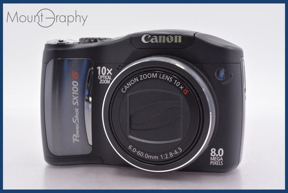 ★極上美品★ キヤノン Canon PowerShot SX100 IS 10x 単三電池仕様 ★完動★同梱無料 #mj6935