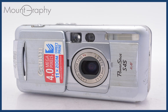 ★ジャンク特価★ キヤノン Canon PowerShot S45 3x 同梱無料 #mj6946