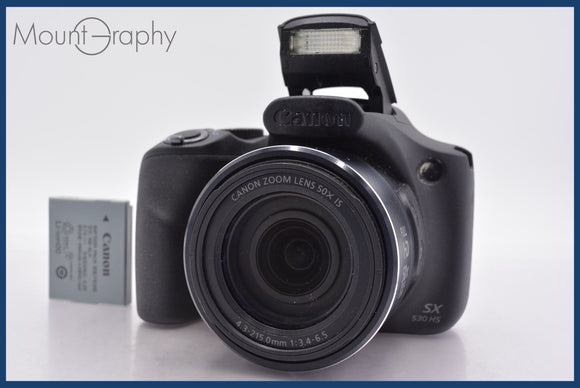 ★実用美品★ キヤノン Canon PowerShot SX530 HS 50x バッテリー付属 ★完動★同梱無料 #mj6952