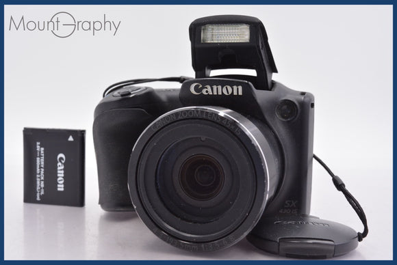 ★ジャンク特価★ キヤノン Canon PowerShot SX430 IS 45x 前キャップ付 同梱無料 #mj6953