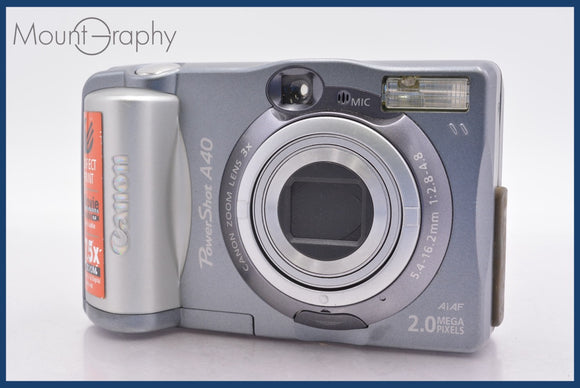 ★ジャンク特価★ キヤノン Canon PowerShot A40 3x 同梱無料 #mj6954