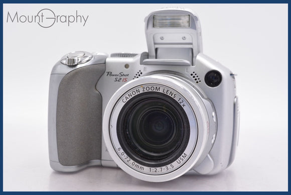 ★極上美品★ キヤノン Canon PowerShot S2 IS 12x 単三電池仕様 ★完動★同梱無料 #mj6955