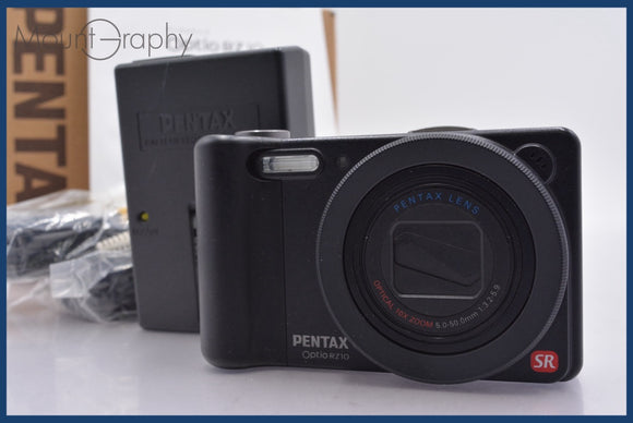 ★実用美品★ ペンタックス PENTAX Optio RZ10 10x 元箱、バッテリー、充電器、取扱説明書付属 ★完動★同梱無料 #mj6967