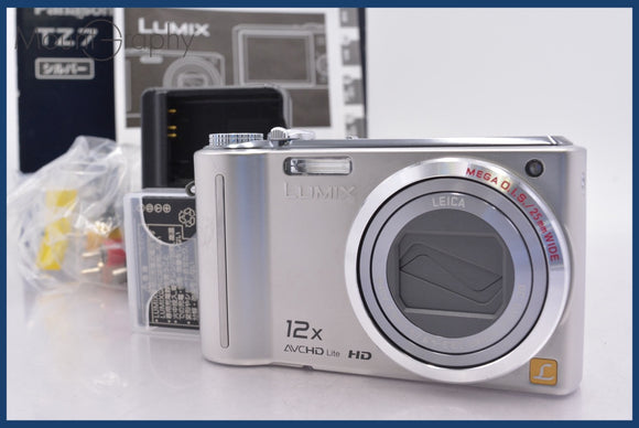 ★極上美品★ パナソニック Panasonic LUMIX DMC-TZ7 12x 元箱、バッテリー、充電器、取扱説明書付属 ★完動★同梱無料 #mj6972