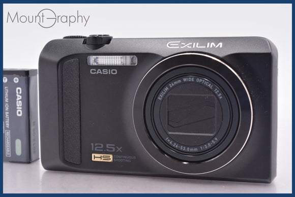 ★極上美品★ カシオ CASIO EXILIM EX-ZR200 12.5x バッテリー付属 ★完動★同梱無料 #mj7007