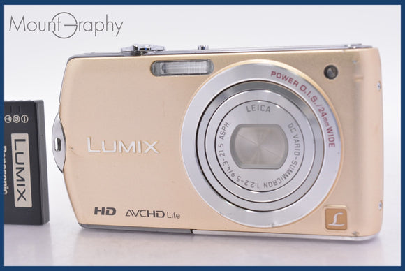 ★実用美品★ パナソニック Panasonic LUMIX DMC-FX70 バッテリー付属 ★完動★同梱無料 #mj7027
