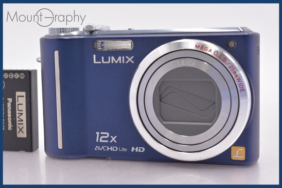 ★実用美品★ パナソニック Panasonic LUMIX DMC-TZ7 12x バッテリー付属 ★完動★同梱無料 #mj7033