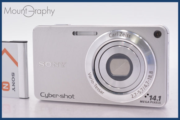 ★極上美品★ ソニー SONY Cyber-shot DSC-W350 4x バッテリー付属 ★完動★同梱無料 #mj7035