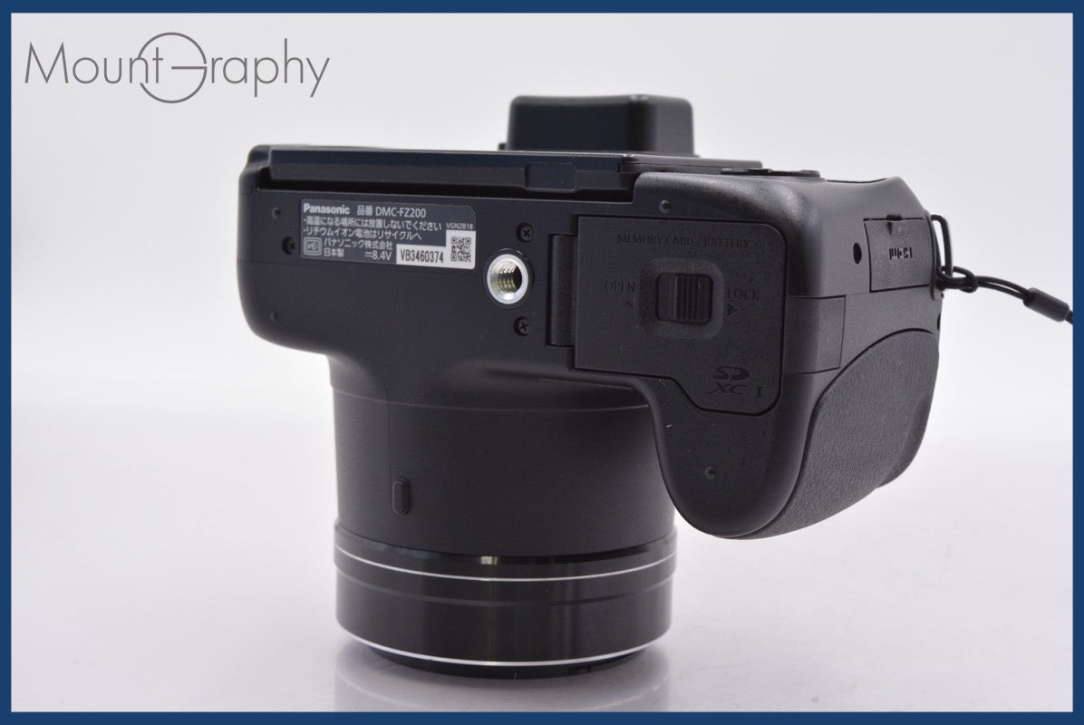 ☆極上美品☆ パナソニック Panasonic LUMIX DMC-FZ200 前キャップ付