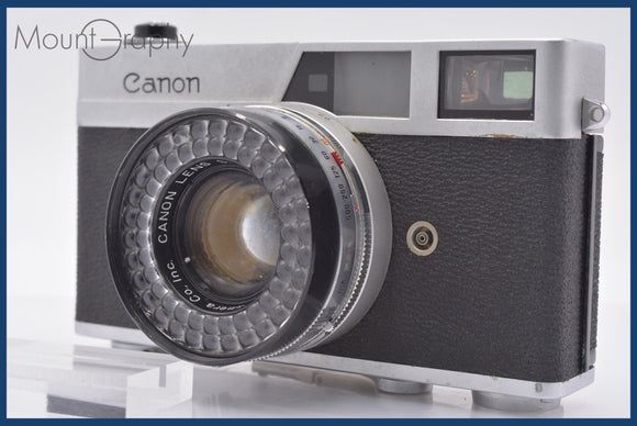 ☆特別特価☆ キヤノン Canon Canonet 45mm F1.9 同梱無料 #mj7373