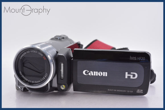 ☆実用美品☆ キヤノン Canon IVIS HF 20 15x ☆完動☆同梱無料