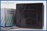 ★極上美品★ マミヤ Mamiya M645 Roll Film Insert 220 元箱付 ★完動★同梱無料 #mj7601