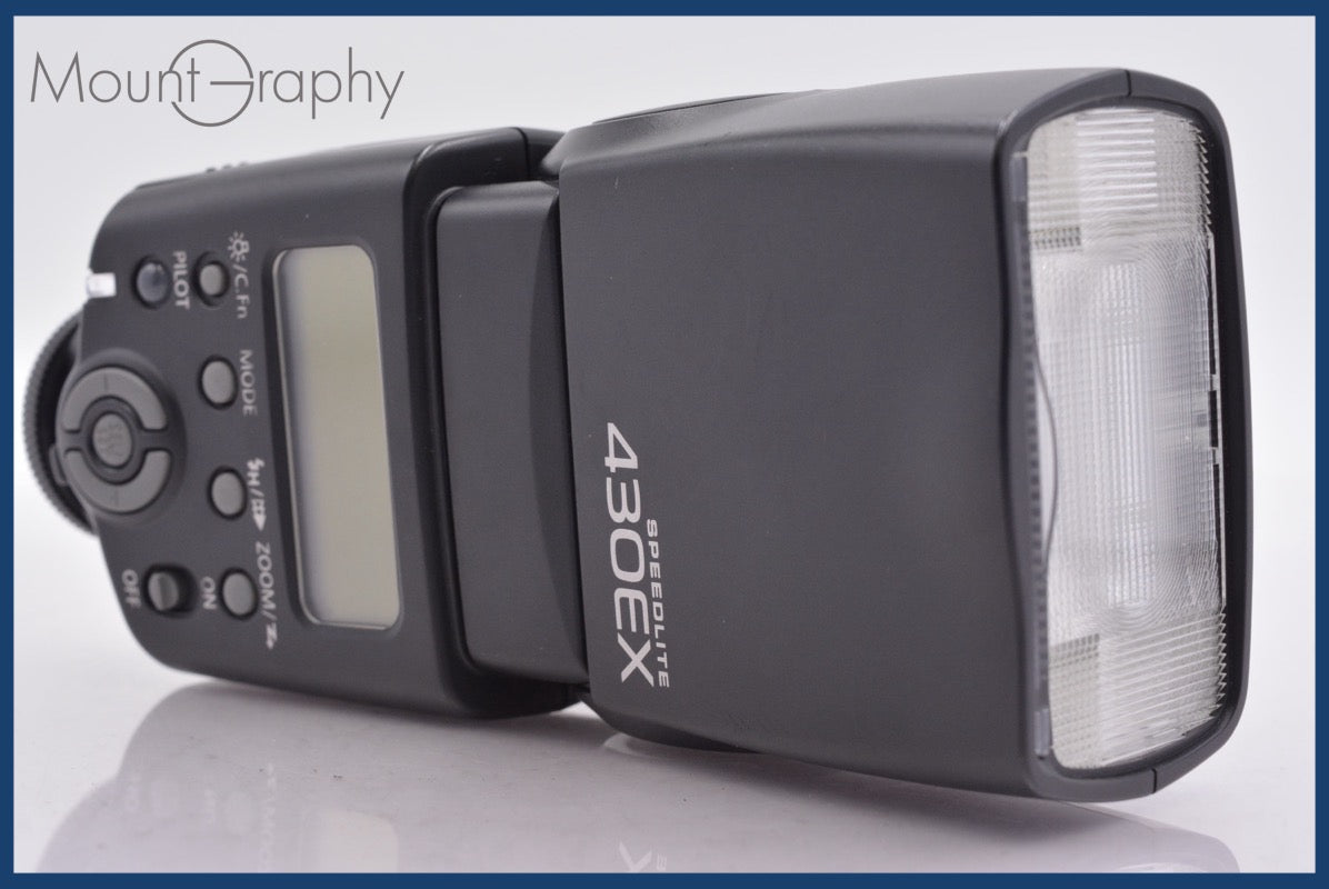 ☆ジャンク特価☆ キヤノン Canon SREEDLITE 430EX ソフトケース付属