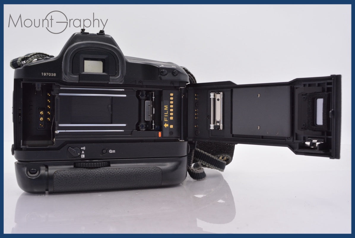 ☆ジャンク特価☆ キヤノン Canon EOS-1N + Canon BP-E1 ☆完動☆同梱