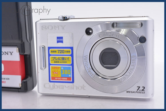 ☆極上美品☆ ソニー SONY Cyber-shot DSC-W35 3x バッテリー、充電器