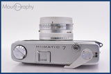 ★特別特価★ ミノルタ MINOLTA HI-MATIC 7 45mm F1.8 同梱無料 #mj7735