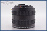 【動作保証】 ペンタックス PENTAX PEAR CONVERTER-A 645 2X 前後キャップ付 同梱無料 #mj8111