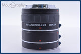 【動作保証】 ケンコー KENKO EXTENSION TUBE C/AF 36mm 20mm 12mm 後キャップ付 キヤノンEF用(AF) 同梱無料 #mj8404
