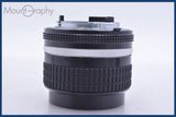 【動作保証】 ニコン Nikon NIKKOR 35mm F2.8 Ai-S 前後キャップ&amp;レンズフィルター付 同梱無料 #mj8455
