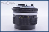 【動作保証】 ニコン Nikon NIKKOR 35mm F2.8 Ai-S 前後キャップ&amp;レンズフィルター付 同梱無料 #mj8455