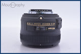 【動作保証】 ニコン Nikon AF-S NIKKOR 50mm F1.8G 前後キャップ&amp;レンズフィルター付 同梱無料 #mj8467