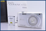 【動作保証】 ニコン Nikon COOLPIX S3300 6x 元箱、バッテリー、取扱説明書付属 同梱無料 #mj8511