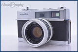 【動作保証】 ミノルタ MINOLTA HI-MATIC 7 45mm F1.8 同梱無料 #mj8573