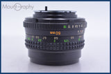 【動作保証】 ミノルタ MINOLTA MD ROKKOR 50mm F1.7 前後キャップ&amp;レンズフィルター付 同梱無料 #mj8579