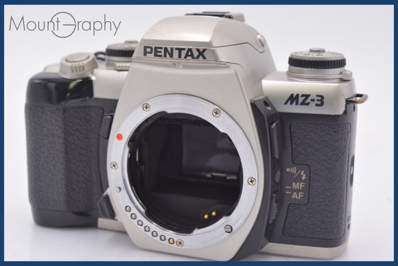 動作保証】 ペンタックス PENTAX MZ-3 前キャップ付 同梱無料 #mj8691