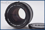 【動作保証】 キヤノン Canon FD 50mm F1.4 S.S.C. 前キャップ付 同梱無料 #mj8703