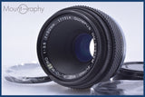 【動作保証】 オリンパス Olympus OM-SYSTEM ZUIKO MC AUTO-MACRO 50mm F3.5 前後キャップ&amp;レンズフィルター&amp;フード付 同梱無料 #mj8815