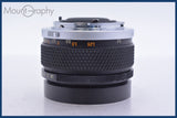 【動作保証】 オリンパス Olympus OM-SYSTEM ZUIKO MC AUTO-W 35mm F2 前後キャップ&amp;レンズフィルター付 同梱無料 #mj8828