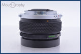 【動作保証】 オリンパス Olympus OM-SYSTEM ZUIKO MC AUTO-W 35mm F2 前後キャップ&amp;レンズフィルター付 同梱無料 #mj8828