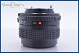 【動作保証】 ミノルタ MINOLTA MD 50mm F1.4 前後キャップ&amp;レンズフィルター付 同梱無料 #mj8835