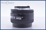 【動作保証】 ニコン Nikon AF NIKKOR 24mm F2.8 前後キャップ&amp;レンズフィルター付 同梱無料 #mj8838