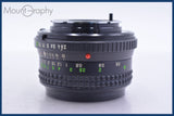 【動作保証】 ミノルタ MINOLTA MD W.ROKKOR 35mm F2.8 前後キャップ&amp;レンズフィルター付 同梱無料 #mj8839