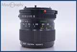 【動作保証】 キヤノン Canon FD 50mm F3.5 MACRO 前後キャップ&amp;レンズフィルター付 同梱無料 #mj8880