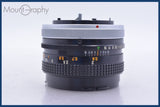【動作保証】 キヤノン Canon FD 50mm F1.8 S.C. 前後キャップ&amp;レンズフィルター付 同梱無料 #mj8896