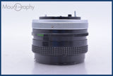 【動作保証】 キヤノン Canon FD 50mm F1.8 S.C. 前後キャップ&amp;レンズフィルター付 同梱無料 #mj8896