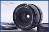 【動作保証】 キヤノン Canon FD 35mm F3.5 S.C. 前後キャップ&amp;レンズフィルター付 同梱無料 #mj8897