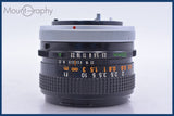 【動作保証】 キヤノン Canon FD 35mm F3.5 S.C. 前後キャップ&amp;レンズフィルター付 同梱無料 #mj8897