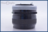 【動作保証】 キヤノン Canon FD 28mm F2.8 S.C. 前後キャップ&amp;レンズフィルター付 同梱無料 #mj8933