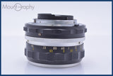 【動作保証】 ニコン Nikon NIKKOR-H Auto 50mm F2 Ai 前後キャップ&amp;レンズフィルター付 同梱無料 #mj8950